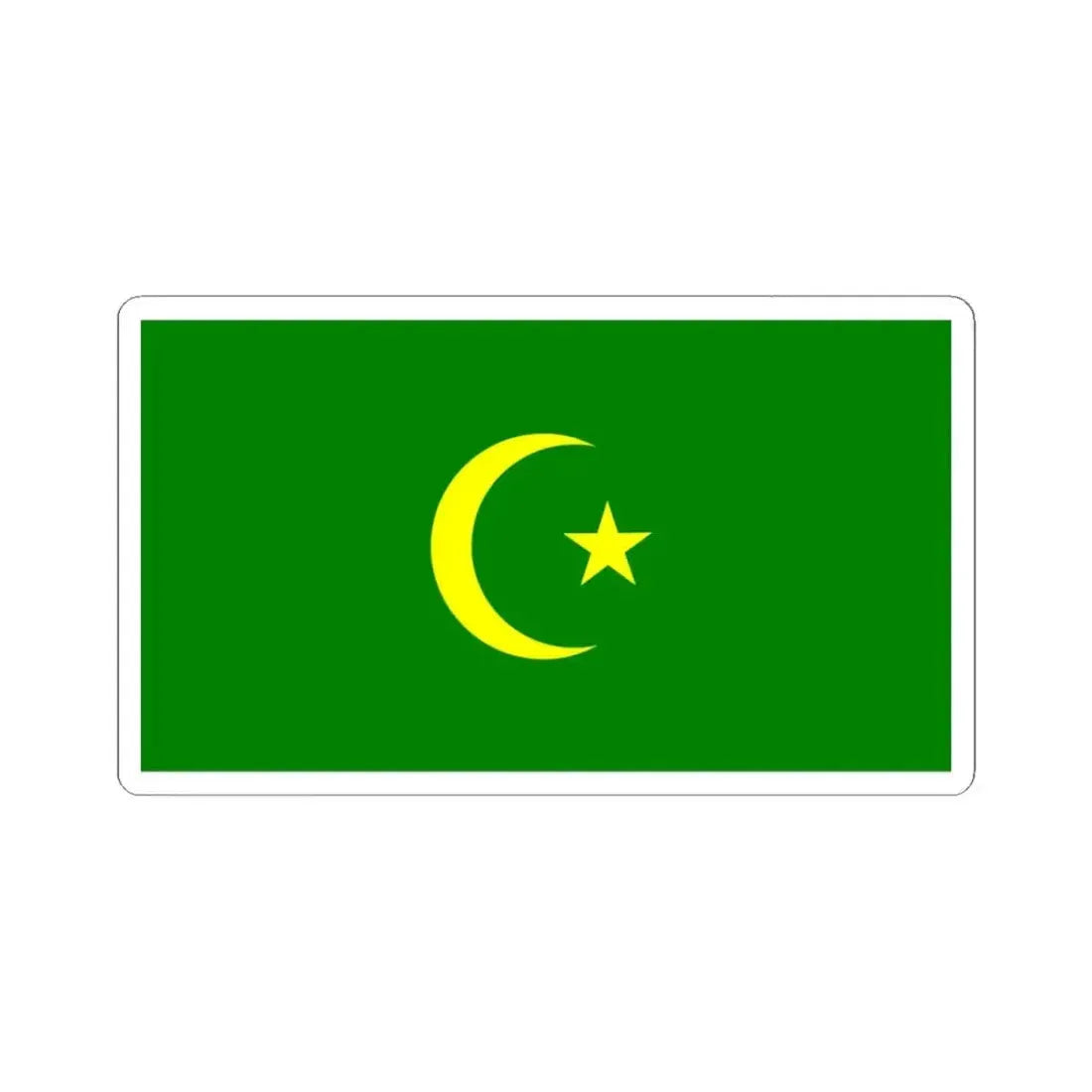 Flag of Independent Bosnia 1878 (Bosnia and Herzegovina) STICKER Vinyl Kiss-Cut Decal 3 Inch White - The Sticker Space