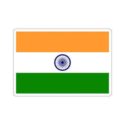 Flag of India STICKER Vinyl Die-Cut Decal-6 Inch-The Sticker Space