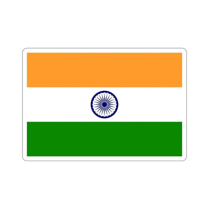 Flag of India STICKER Vinyl Die-Cut Decal 6 Inch - The Sticker Space