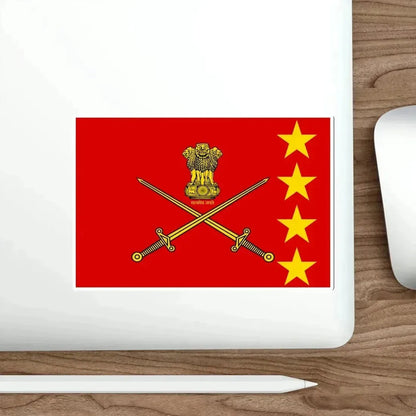Flag of Indian Generals (India) STICKER Vinyl Die-Cut Decal - The Sticker Space