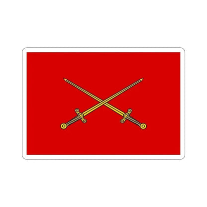 Flag of Indian Lieutenant Generals, Army Headquarters (India) STICKER Vinyl Die-Cut Decal 6 Inch - The Sticker Space
