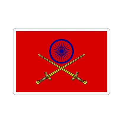 Flag of Indian Principal Staff Officers (India) STICKER Vinyl Die-Cut Decal-3 Inch-The Sticker Space