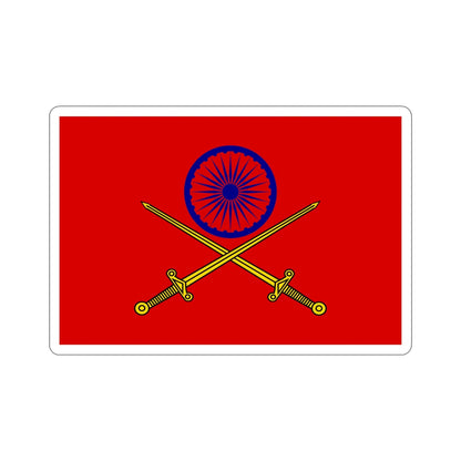 Flag of Indian Principal Staff Officers (India) STICKER Vinyl Die-Cut Decal-6 Inch-The Sticker Space