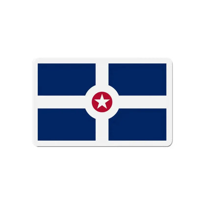 Flag of Indianapolis - Refrigerator Magnet - The Sticker Space