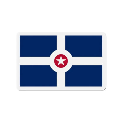 Flag of Indianapolis - Refrigerator Magnet - The Sticker Space