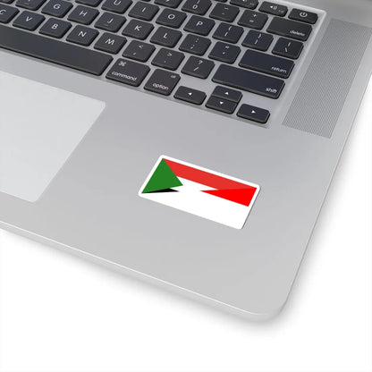 Flag of Indonesia and Sudan (Indonesia) STICKER Vinyl Kiss-Cut Decal - The Sticker Space