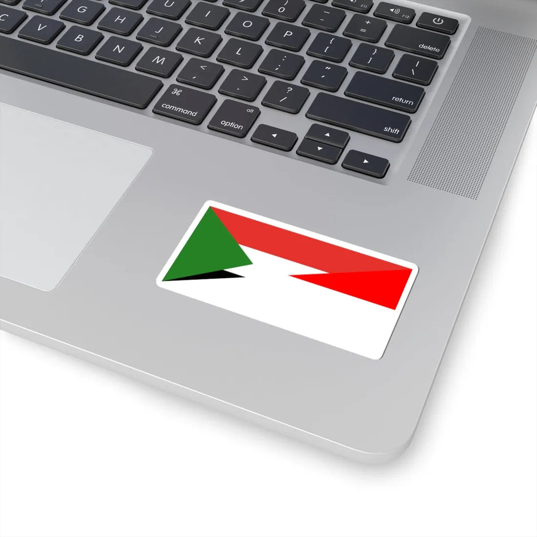 Flag of Indonesia and Sudan (Indonesia) STICKER Vinyl Kiss-Cut Decal - The Sticker Space