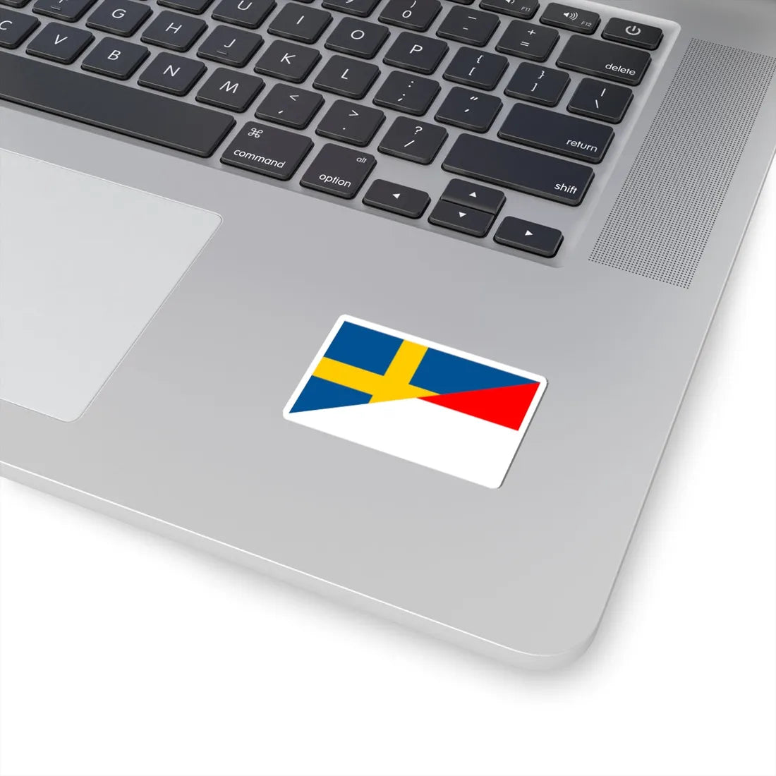 Flag of Indonesia and Sweden (Indonesia) STICKER Vinyl Kiss-Cut Decal - The Sticker Space