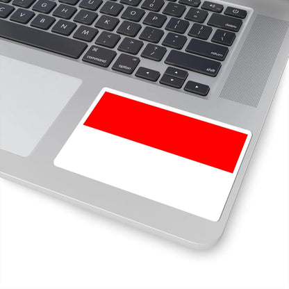 Flag of Indonesia (Indonesia) STICKER Vinyl Kiss-Cut Decal - The Sticker Space