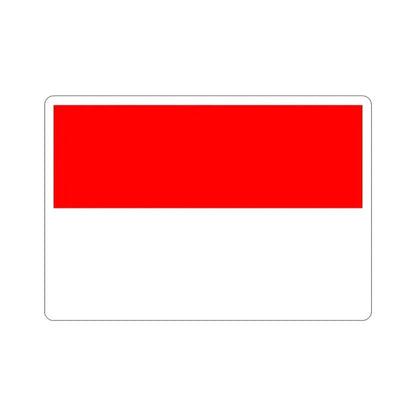 Flag of Indonesia STICKER Vinyl Die-Cut Decal 3 Inch - The Sticker Space