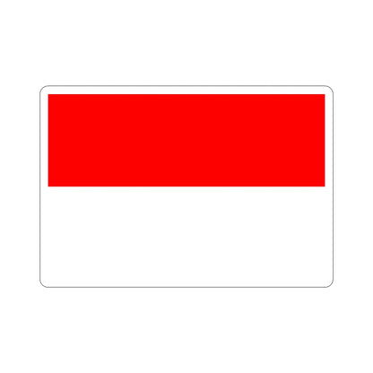 Flag of Indonesia STICKER Vinyl Die-Cut Decal-4 Inch-The Sticker Space