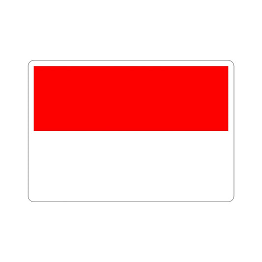 Flag of Indonesia STICKER Vinyl Die-Cut Decal-6 Inch-The Sticker Space