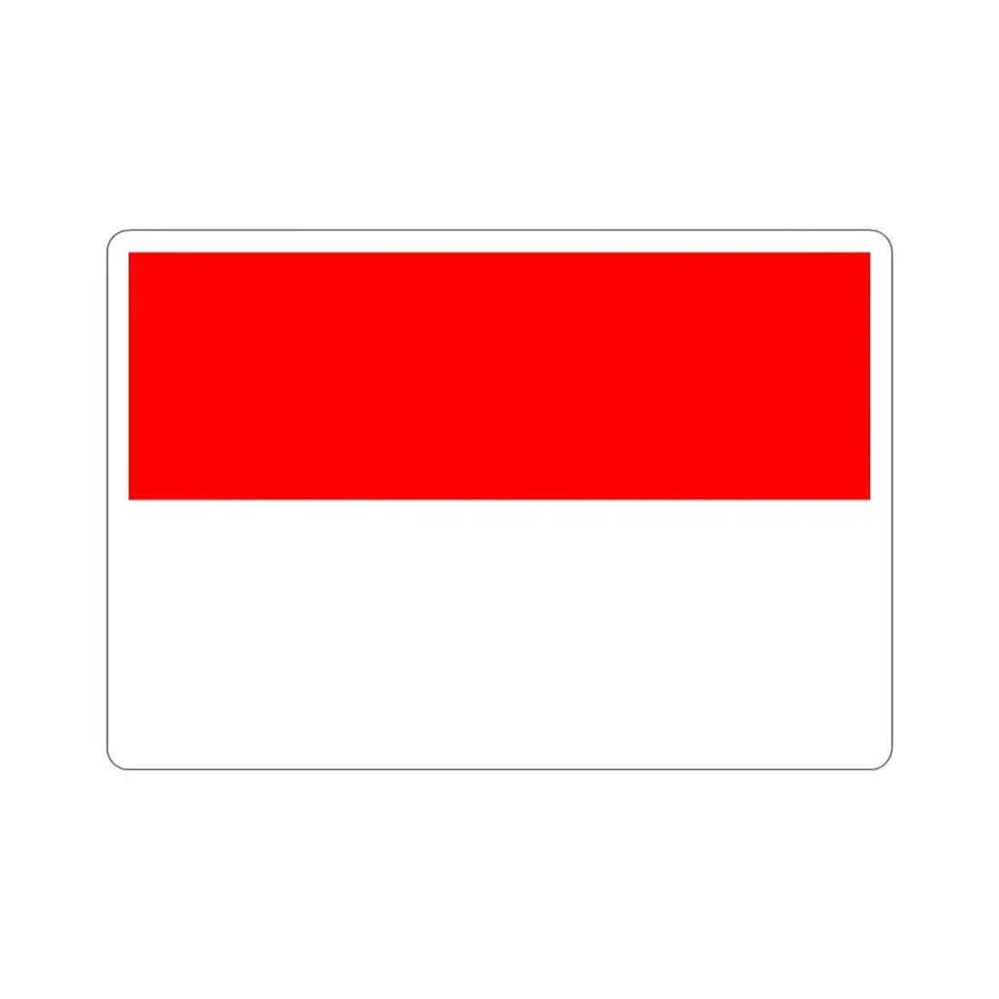 Flag of Indonesia STICKER Vinyl Die-Cut Decal - The Sticker Space