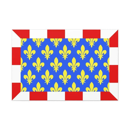 Flag of Indre et Loire France - Canvas Wall Art - The Sticker Space