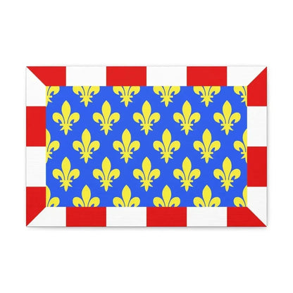 Flag of Indre et Loire France - Canvas Wall Art - The Sticker Space