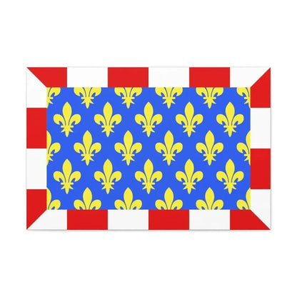Flag of Indre et Loire France - Canvas Wall Art - The Sticker Space
