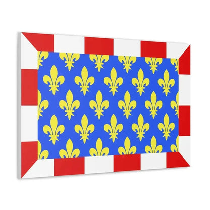 Flag of Indre et Loire France - Canvas Wall Art - The Sticker Space