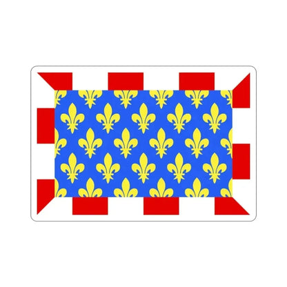 Flag of Indre et Loire France STICKER Vinyl Die-Cut Decal 2 Inch - The Sticker Space