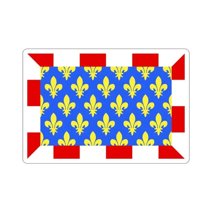 Flag of Indre et Loire France STICKER Vinyl Die-Cut Decal 2 Inch - The Sticker Space