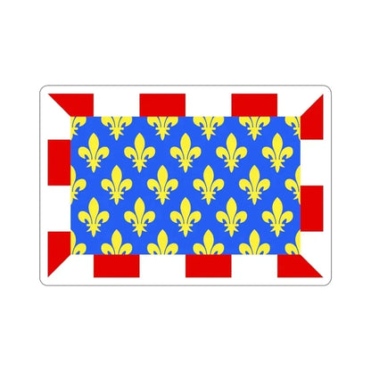 Flag of Indre et Loire France STICKER Vinyl Die-Cut Decal 6 Inch - The Sticker Space