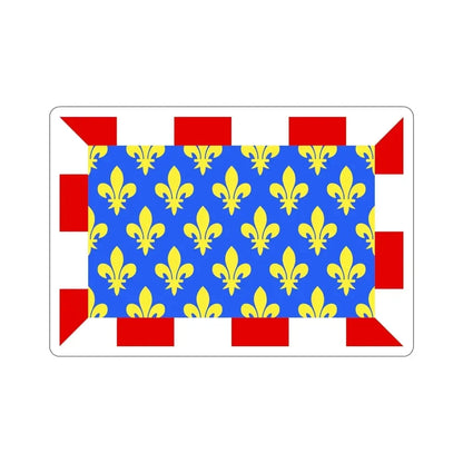 Flag of Indre et Loire France STICKER Vinyl Die-Cut Decal - The Sticker Space