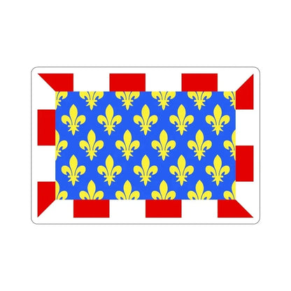 Flag of Indre et Loire France STICKER Vinyl Die-Cut Decal - The Sticker Space