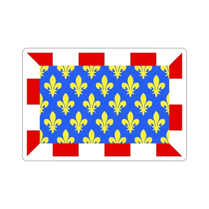 Flag of Indre et Loire France STICKER Vinyl Die-Cut Decal - The Sticker Space