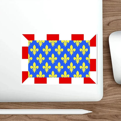 Flag of Indre et Loire France STICKER Vinyl Die-Cut Decal - The Sticker Space