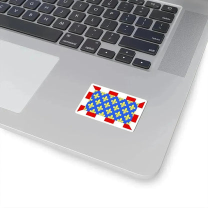 Flag of Indre et Loire France - STICKER Vinyl Kiss-Cut Decal - The Sticker Space