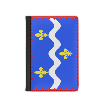 Flag of Indre France - Passport Holder-3.9" x 5.8"-The Sticker Space