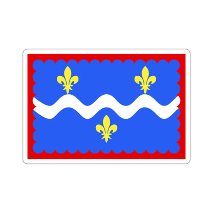 Flag of Indre France STICKER Vinyl Die-Cut Decal-2 Inch-The Sticker Space