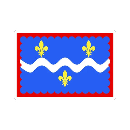 Flag of Indre France STICKER Vinyl Die-Cut Decal 2 Inch - The Sticker Space