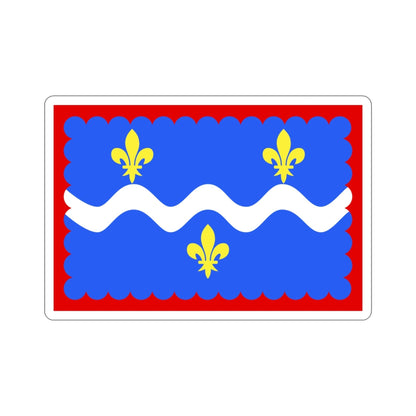 Flag of Indre France STICKER Vinyl Die-Cut Decal-3 Inch-The Sticker Space