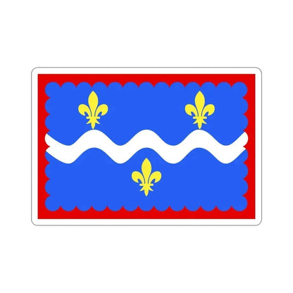 Flag of Indre France STICKER Vinyl Die-Cut Decal 3 Inch - The Sticker Space