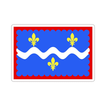 Flag of Indre France STICKER Vinyl Die-Cut Decal-5 Inch-The Sticker Space