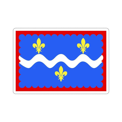 Flag of Indre France STICKER Vinyl Die-Cut Decal 6 Inch - The Sticker Space