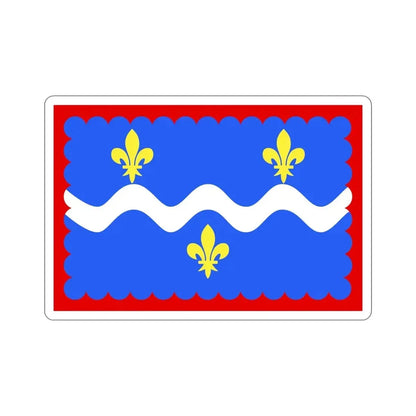 Flag of Indre France STICKER Vinyl Die-Cut Decal - The Sticker Space