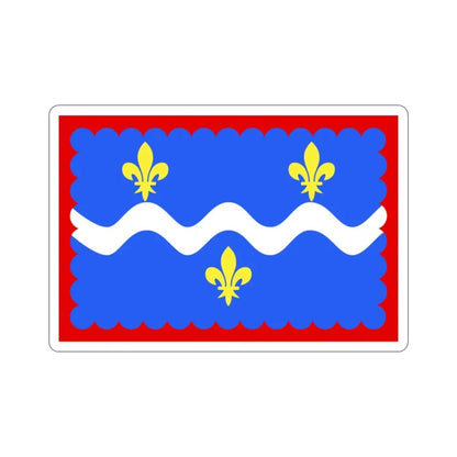 Flag of Indre France STICKER Vinyl Die-Cut Decal - The Sticker Space