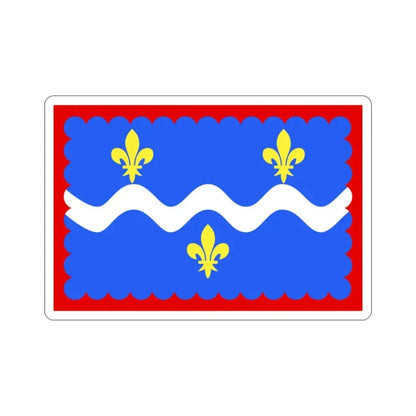 Flag of Indre France STICKER Vinyl Die-Cut Decal - The Sticker Space