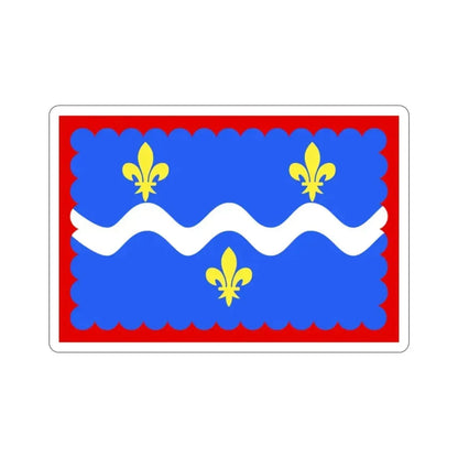 Flag of Indre France STICKER Vinyl Die-Cut Decal - The Sticker Space