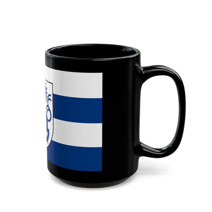 Flag of Ingolstadt Germany - Black Coffee Mug-The Sticker Space