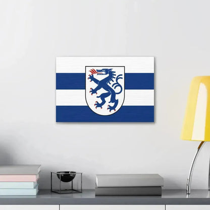 Flag of Ingolstadt Germany - Canvas Wall Art - The Sticker Space