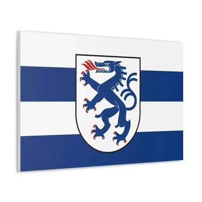 Flag of Ingolstadt Germany - Canvas Wall Art - The Sticker Space