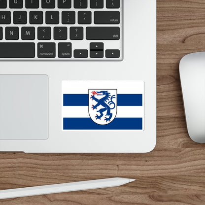 Flag of Ingolstadt Germany STICKER Vinyl Die-Cut Decal-The Sticker Space