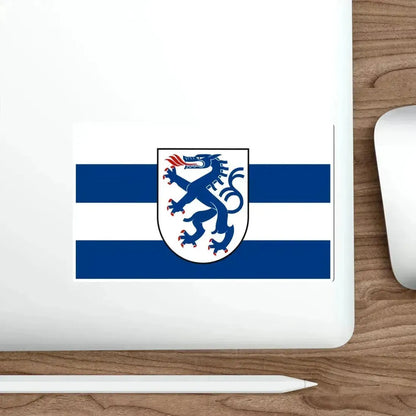 Flag of Ingolstadt Germany STICKER Vinyl Die-Cut Decal - The Sticker Space