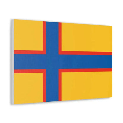 Flag of Ingrian Finns Estonia - Canvas Wall Art - The Sticker Space