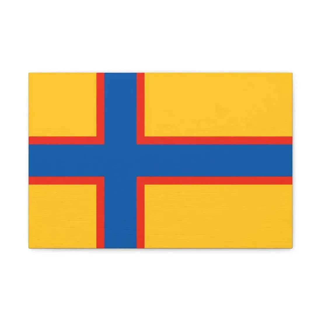 Flag of Ingrian Finns Estonia - Canvas Wall Art - The Sticker Space