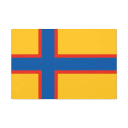 Flag of Ingrian Finns Estonia - Canvas Wall Art - The Sticker Space
