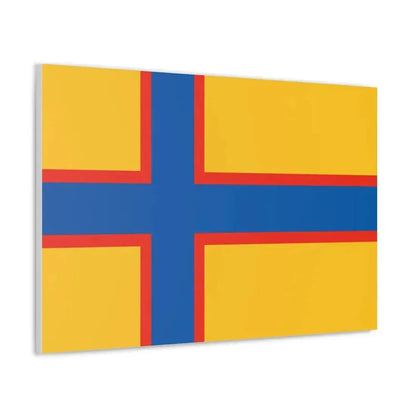 Flag of Ingrian Finns Estonia - Canvas Wall Art - The Sticker Space