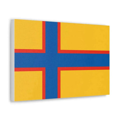 Flag of Ingrian Finns Estonia - Canvas Wall Art - The Sticker Space